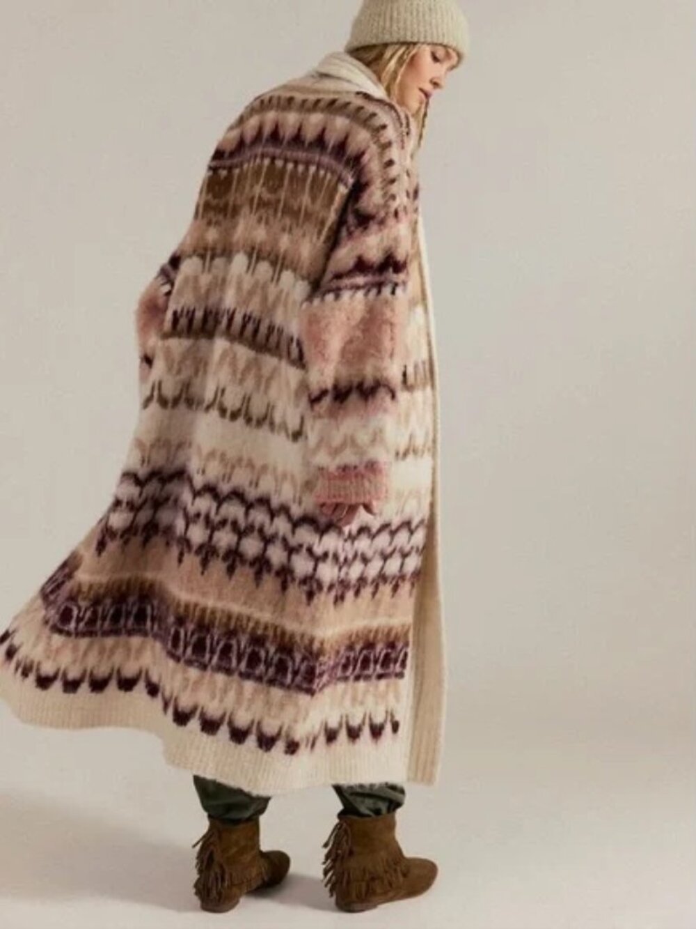 Free People Effervescent Cardi Long Cardigan - NWT